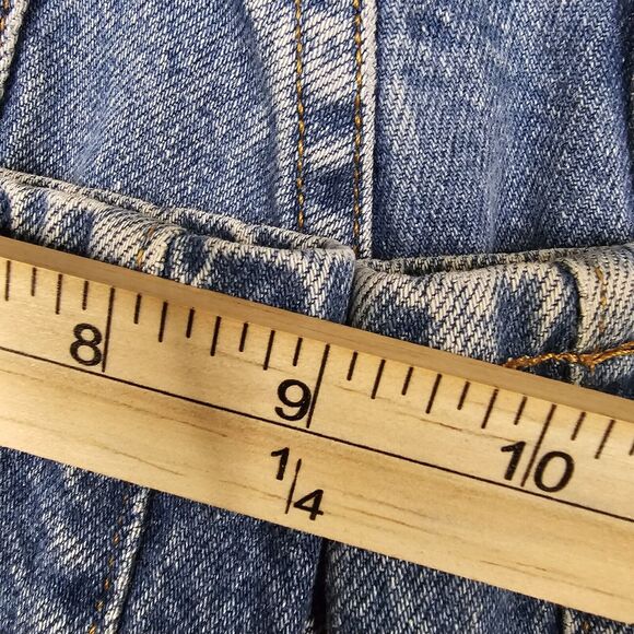 Vintage Structure Jeans Mens 34x34 90s Straigt Skater Baggy Grunge Streetwear - Picture 12 of 15